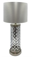 Lamp Chrome Geometric Base