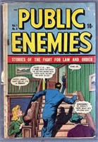 Public Enemies #8 1949 D.S. Comic Book