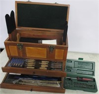 New Gun Cleaning Kit in Wooden Box