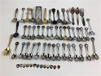 Lot of Various State & Decorative Spoons.