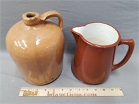 Ceramic Jug & Pitcher