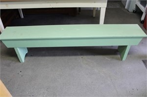 Solid Wooden Bench 72LX11X18H