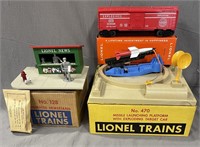 Boxed Lionel 128 & 470 Accessories