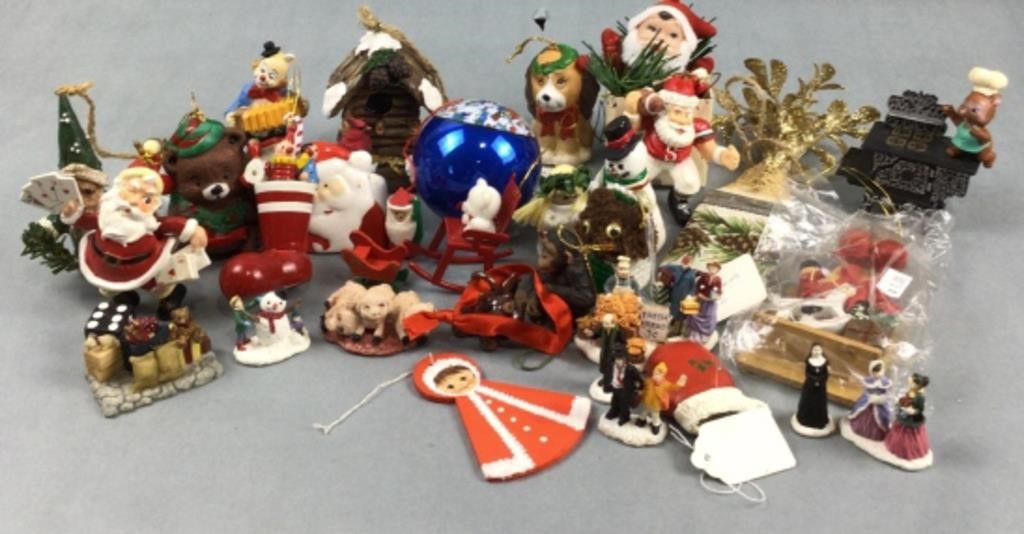 Christmas ornaments & more