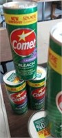 (3) CANS OF COMET, NEW