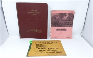 1966 Fayette County Atlas, 1971 Directory & 1947