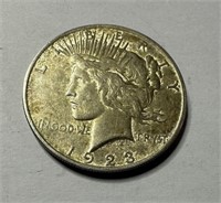 1923 Peace Liberty Silver Dollar