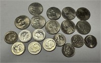 9 2006-P Nickels and 10 Dimes