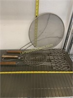 Hot dog roasters and cooling rack