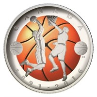 2016 $25 Invention of Basketball, 125th Anniversar