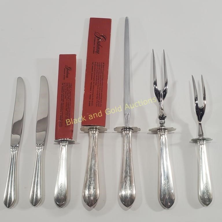 28.2 Oz Sterling Silver Handle Flatware