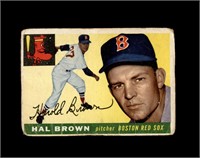 1955 Topps #148 Hal Brown P/F to GD+