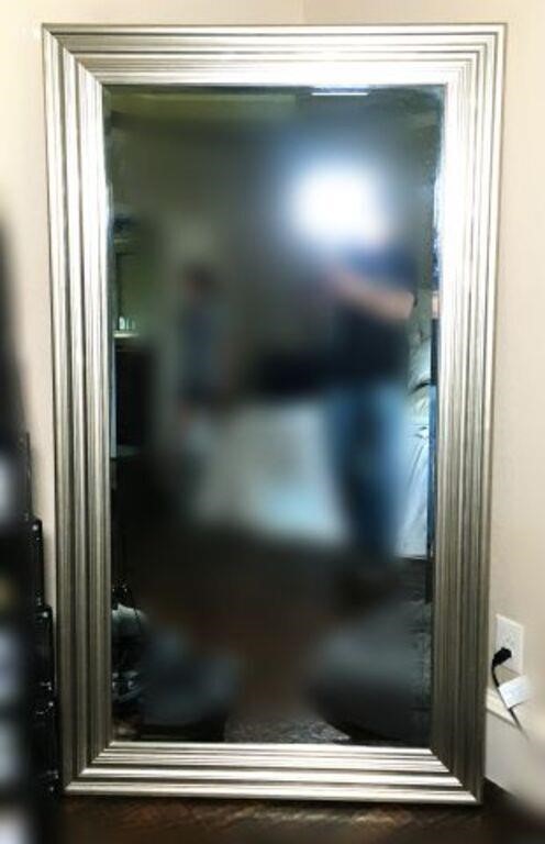 Oversized Beveled Full Sized Mirror