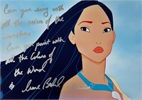 Autograph COA Pocahontas Photo