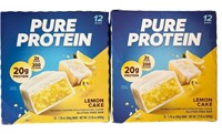 Lemon Cake Protein Bars