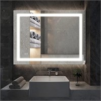 ILLUCID LED Bathroom Mirror Wall Mounted 32x24 in