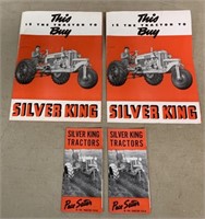 lot of 4 Silver King Brochures