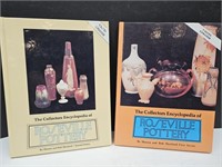 Two Roseville Pottery Guide Books