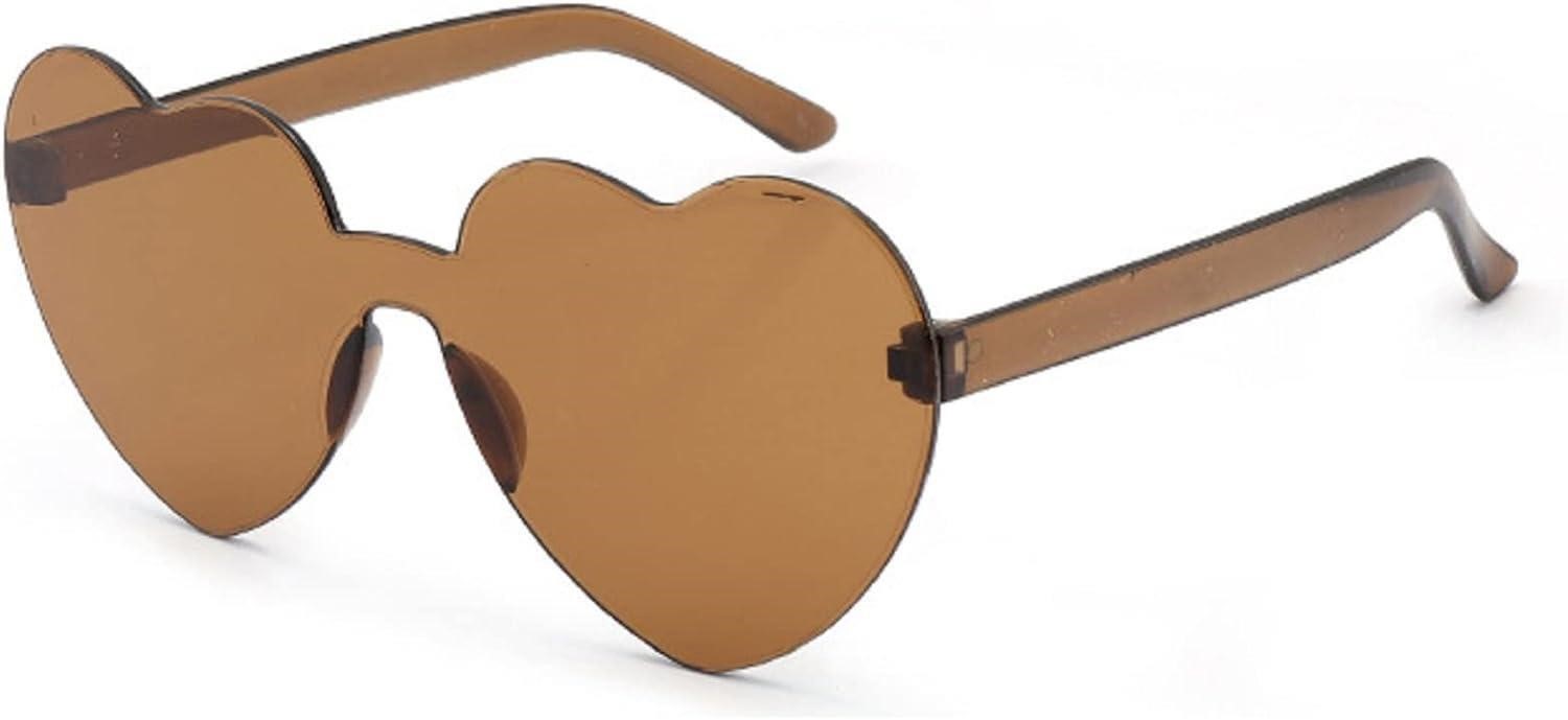MAXJULI Women's Neon Heart Sunglasses x10