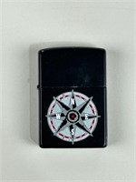 Compass print Zippo lighter