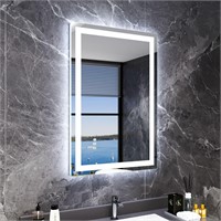 LED Bathroom Mirror 24x 36  Dimmable  Anti-Fog