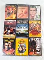 (9) DVD MOVIES MIX LOT