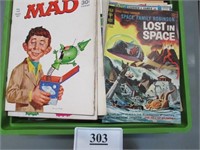 Mad Magazines-some wear-1960's-1970's