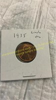UNC 1935 Lincoln Penny