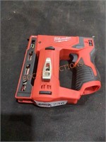 Milwaukee M12 3/8" Crown Stapler Tool Only