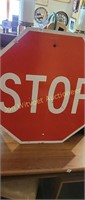 Stop sign 30 inches