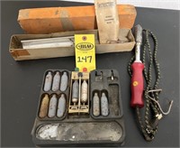 Vintage Microflame Torch Set& Ward Soldering Iron