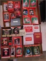 (28) Coca-Cola Ornaments