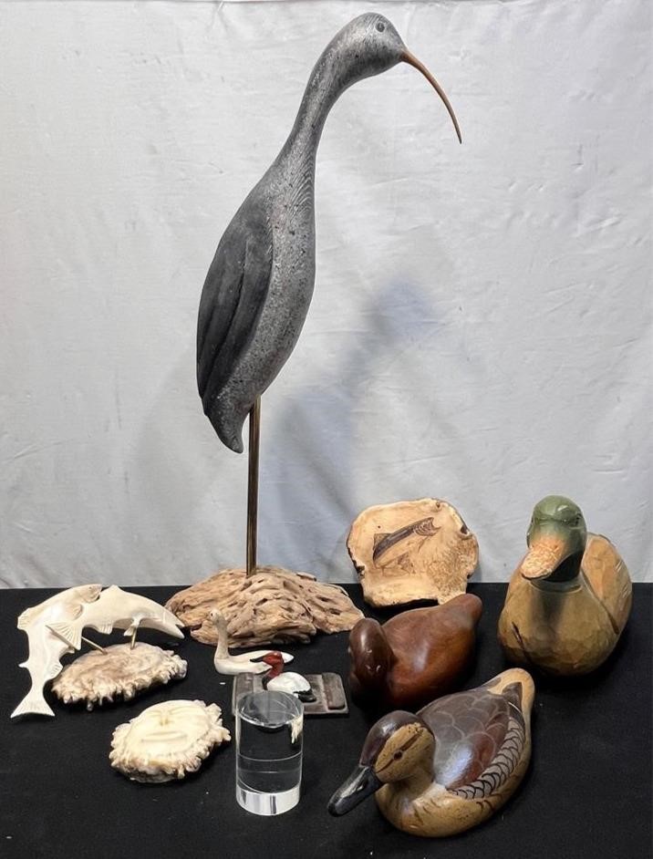 Ducks & Ivory Accessories; Signed