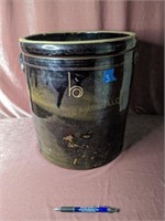 Brown 4 gal. "b" Crock with Handles