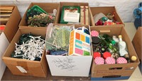 (6) Boxes of Household Items