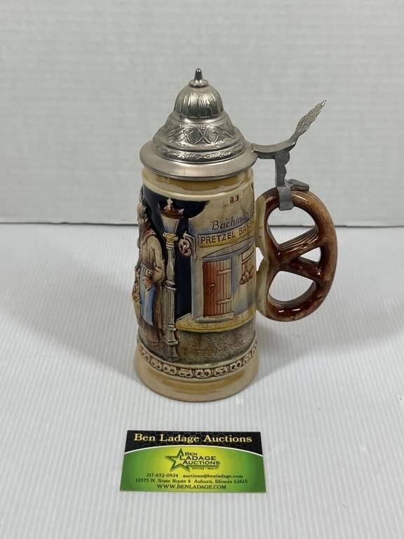 King Bachman Pretzel Bakery Stein