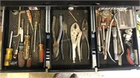 Tool lot - screwdrivers, pliers & more