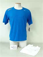 2 New Men's Nike Athletic Shirts - Size Large