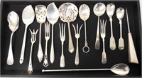 Lot of 16 Sterling Utensils