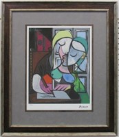 WOMAN WRITING L.E. GICLEE BY PABLO PICASSO