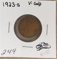 1923S  Lincoln Cent