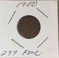 1900  Indian Head Cent