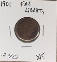 1901  Indian Head Cent