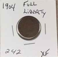 1904  Indian Head Cent