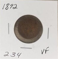 1892  Indian Head Cent