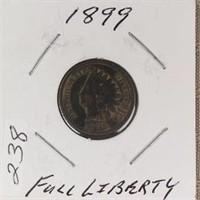 1899  Indian Head Cent