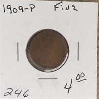 1909P Lincoln Cent