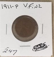 1911P  Lincoln Cent