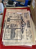 Antique Local Newspapers