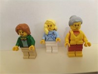 3 Lego Mini Figures